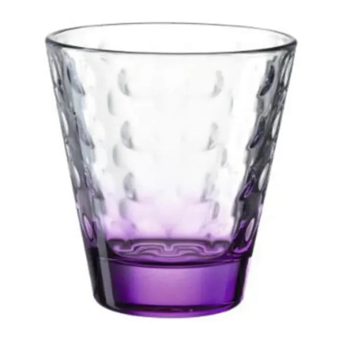 Leonardo Vandglas - 6 stk. 21,5 cl - Glas - Klar/violet