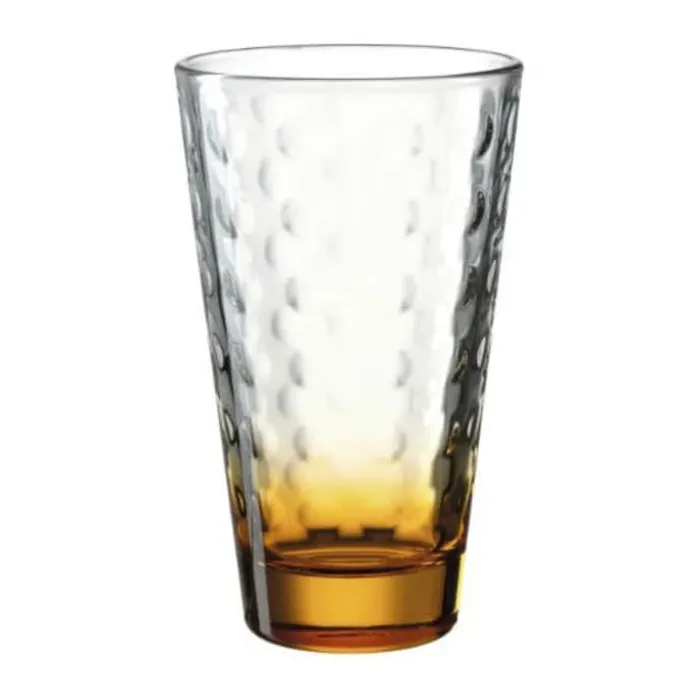 Leonardo Vandglas - 6 stk. 30 cl - Glas - Klar/orange