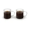 Leopold Vienna Arusha Kaffeglas - 2 stk. 200 ml - Glas - Klar
