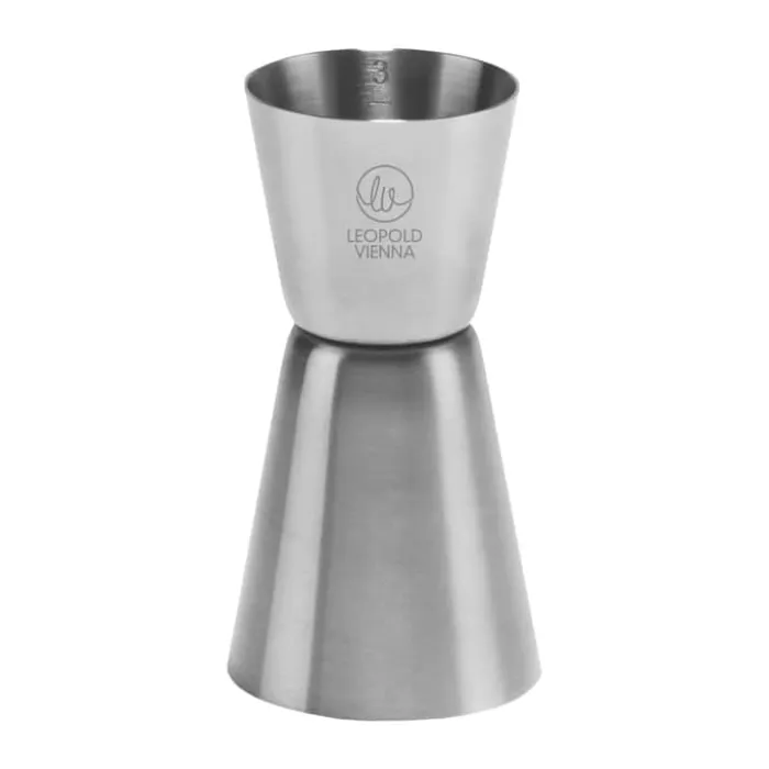 Leopold Vienna Målebæger 30/50 ml - Rustfrit stål - Sølvfarvet