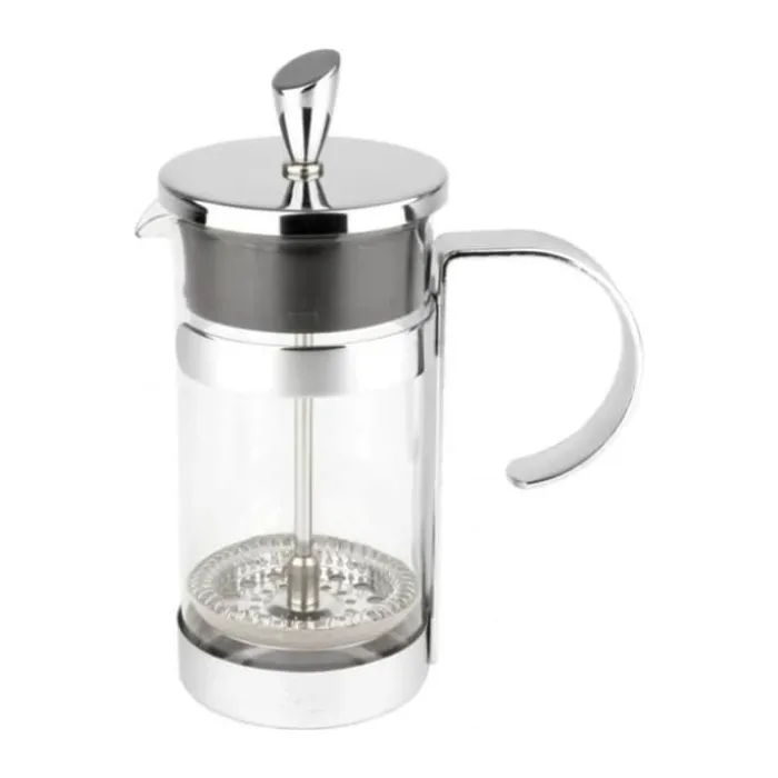 Leopold Vienna Stempelkande 350 ml - Stål - Sølvfarvet