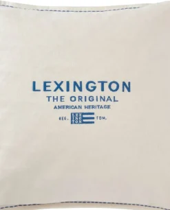 Lexington A Coastal Escape Pudebetræk B 50 x L 50 cm - Bomuldsblanding - Hvid/blå