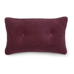 Lexington An ode to Fall Velourpude B 50 x L 30 cm - Økologisk bomuld - Rød