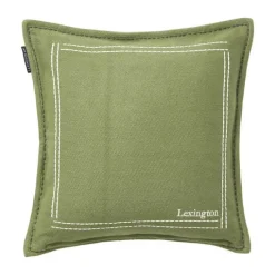 Lexington A Parkside Collection Pudebetræk L 50 x B 50 cm - Bomuldstwill - Grøn