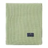 Lexington A Parkside Collection Sengetæppe L 240 x B 160 cm - Bomuld - Hvid/grøn
