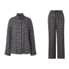 Lexington Comforts of Fall Pyjamassæt - 2 dele XS - Lyocell - Blue Flower