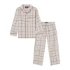 Lexington Holiday Collection 2025 Pyjamassæt - 2 dele Str. 6-8 år - Økologisk Bomuld - Grå