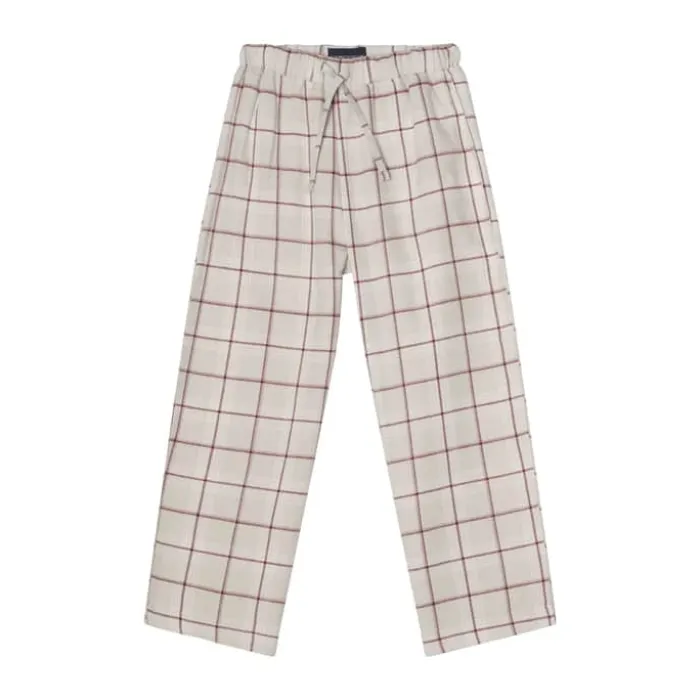 Lexington Holiday Collection 2025 Pyjamassæt - 2 dele Str. 6-8 år - Økologisk Bomuld - Grå