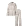 Lexington Holiday Collection 2025 Pyjamassæt - 2 dele Str. L - Økologisk Bomuld - Grå