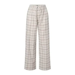 Lexington Holiday Collection 2025 Pyjamassæt - 2 dele Str. L - Økologisk Bomuld - Grå