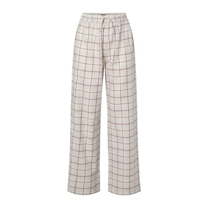 Lexington Holiday Collection 2025 Pyjamassæt - 2 dele Str. L - Økologisk Bomuld - Grå