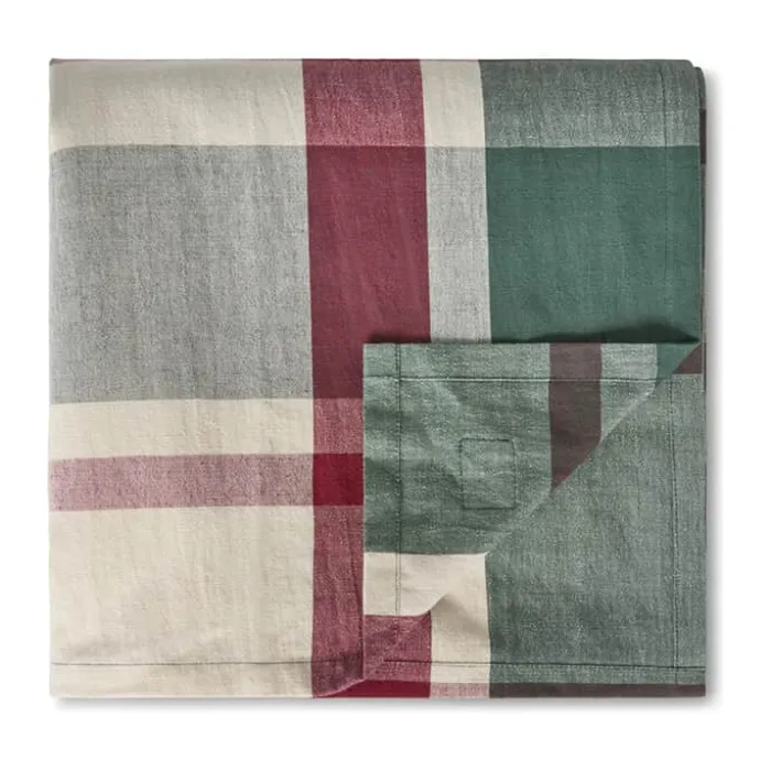Lexington Holiday Collection 2025 Dug B 150 x L 350 cm - Hør/bomuld - Grøn/Rød/Beige