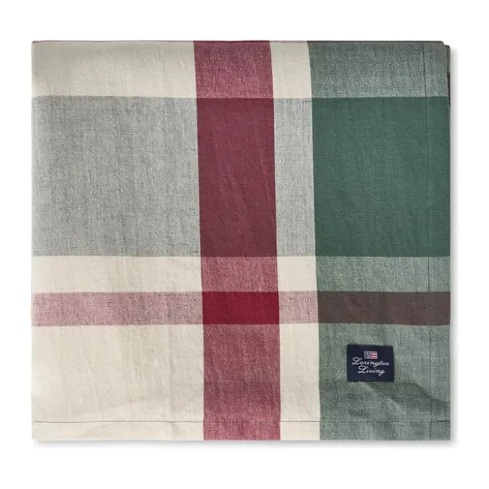 Lexington Holiday Collection 2025 Dug B 150 x L 350 cm - Hør/bomuld - Grøn/Rød/Beige