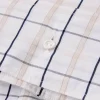 Lexington Icons Checked Dynebetræk B 140 x L 220 cm - Bomuld - White/Beige/Navy