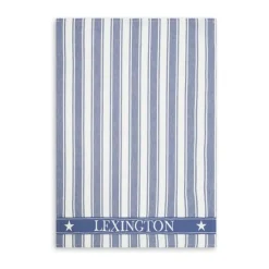 Lexington Icons Cotton Twill Waffle Viskestykke B 50 x L 70 cm - Bomuld - Blue/White