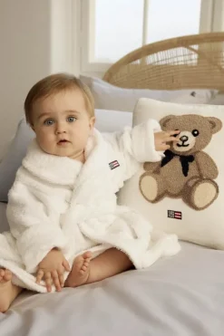 Lexington Icons Kids Morgenkåbe 0/1 år - Bomuld/polyester - White