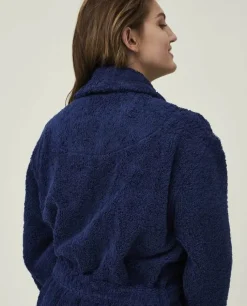 Lexington Icons Original Badekåbe XL - Bomuld - True navy