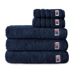 Lexington Icons Original Håndklæde B 70 x L 130 cm - Bomuld - Navy