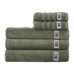 Lexington Icons Original Håndklæde B 70 x L 130 cm - Bomuld - Dusty Olive