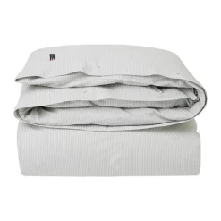 Lexington Icons Pin Point Dynebetræk B 200 x L 220 cm - Bomuld - Beige/white