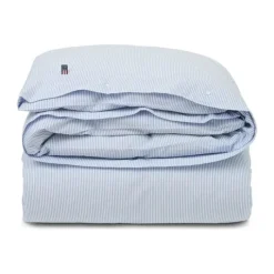 Lexington Icons Seersucker Dynebetræk B 140 x L 200 cm - Bomuld - Blue/white
