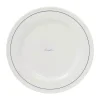 Lexington Middagstallerken - 4 stk. Ø 27,5 cm - Porcelæn - White/Dark Blue