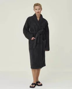 Lexington Original Badekåbe M - Bomuld - Charcoal