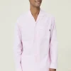 Lexington Pyjamassæt Organic M - Bomuld - Pink/White