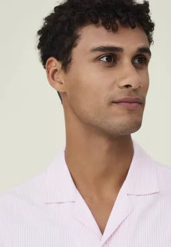 Lexington Pyjamassæt Organic M - Bomuld - Pink/White