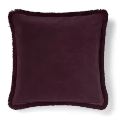 Lexington Pyntepudebetræk B 50 x L 50 cm - Økologisk bomuld - Fig