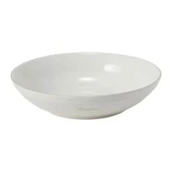 Lexington Serveringsskål Ø 22 x H 5,5 cm - Porcelæn - White/Beige
