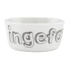 Liebe Ingefær Skål Ø 9 cm - Porcelæn - Hvid