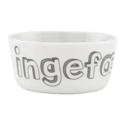Liebe Ingefær Skål Ø 9 cm - Porcelæn - Hvid