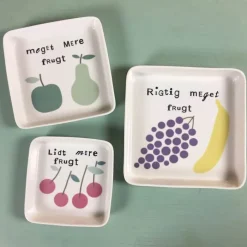 Liebe Serveringsfad B 21 x L 21 cm - Porcelæn - Hvid