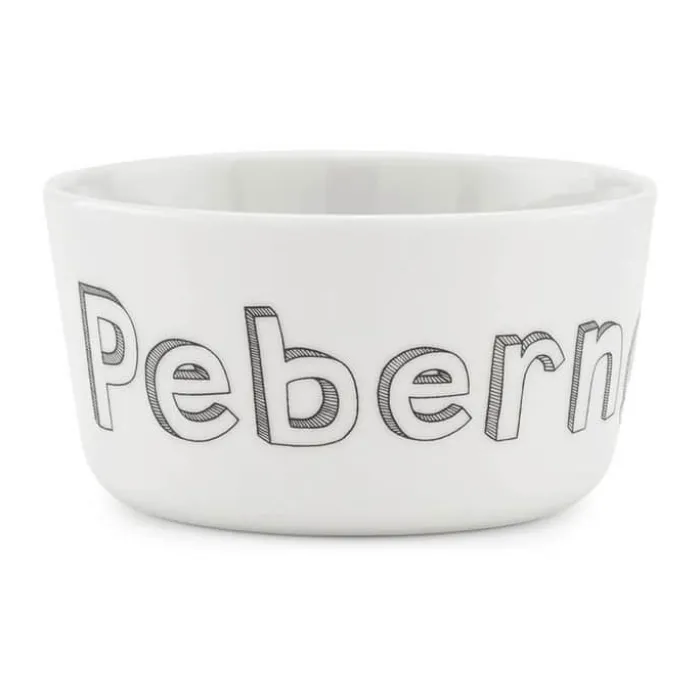 Liebe Skål - Pebernødder Ø 11 cm - Porcelæn - Hvid