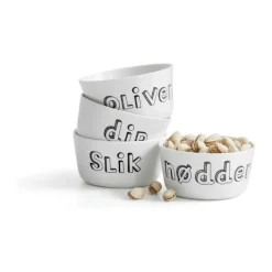 Liebe Skål - Slik Ø 11 cm - Porcelæn - Hvid