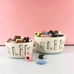 Liebe Skål - Slik Ø 11 cm - Porcelæn - Hvid