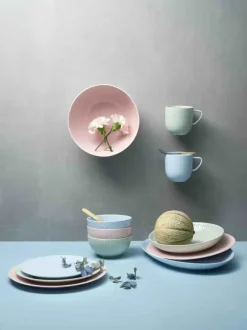 Life In Colour Confetti Frokosttallerken Ø 24 cm - Porcelæn - Pistachio
