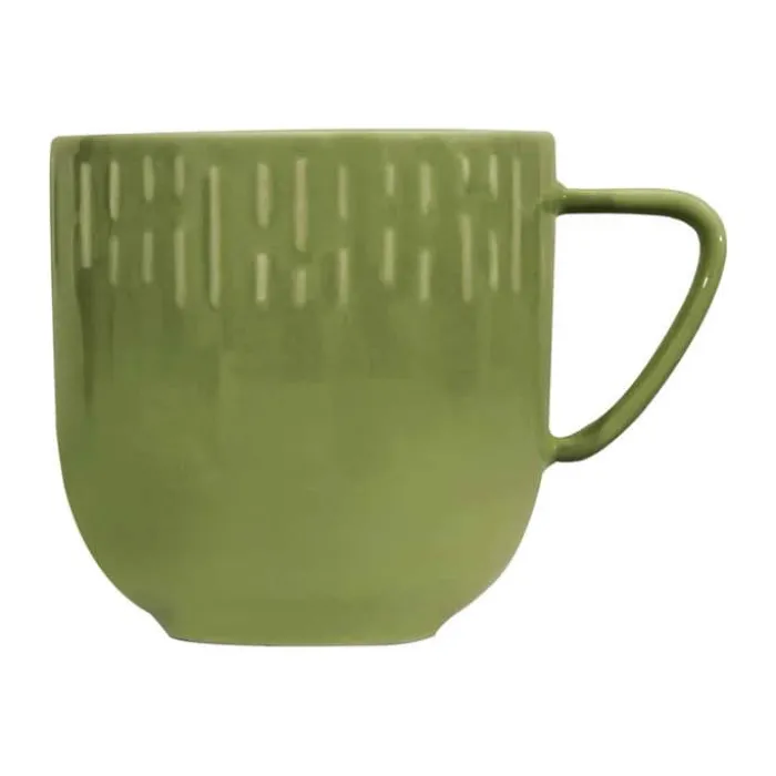 Life In Colour Confetti Krus 35 cl - Porcelæn - Olive