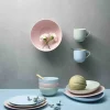 Life In Colour Confetti Ovalt fad B 25,5 x L 36 cm - Porcelæn - Aqua