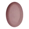 Life In Colour Confetti Ovalt fad B 25,5 x L 36 cm - Porcelæn - Bordeaux