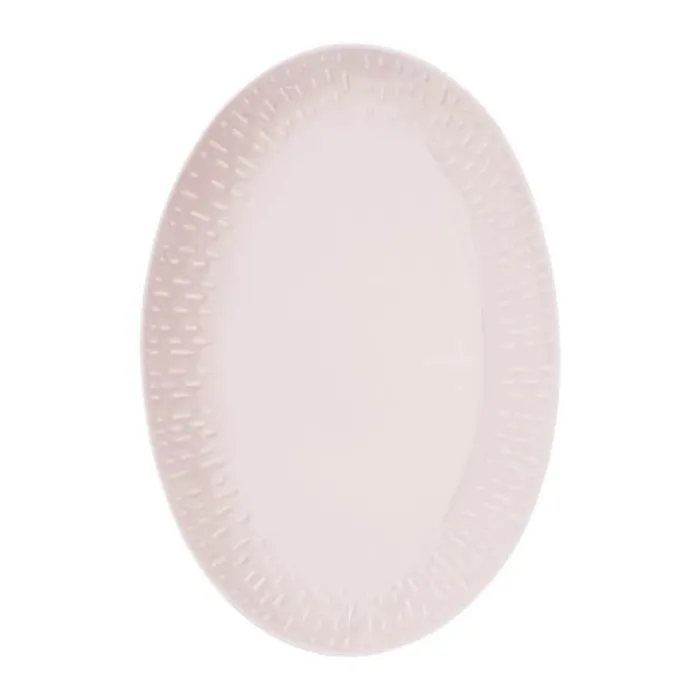 Life In Colour Confetti Ovalt fad B 25,5 x L 36 cm - Porcelæn - Candy floss