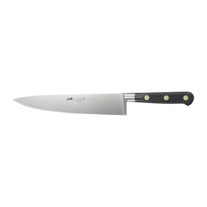 Lion Sabatier Ideal Kokkekniv L 20 cm - Rustfrit stål/POM - Sort/stål