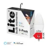 Lite Bulb Moments RGBW Lyspære - 3 stk. H 10,6 cm - E14 - Hvid