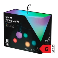 Lite Bulb Moments Smart LED Lyskæde - Globe L 16 m - 15 lys - Udendørs