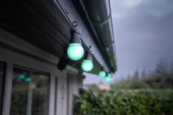 Lite Bulb Moments Smart LED Lyskæde - Globe L 16 m - 15 lys - Udendørs