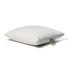 LIXRA Smaragd Hovedpude B 60 x L 63 cm - Moskusdun/småfjer - Hvid