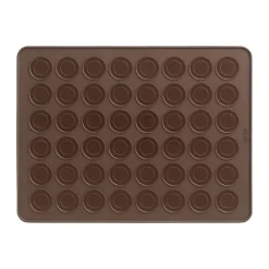 Lékué Bageark til macarons Til 24 stk. - Silikone - Brun