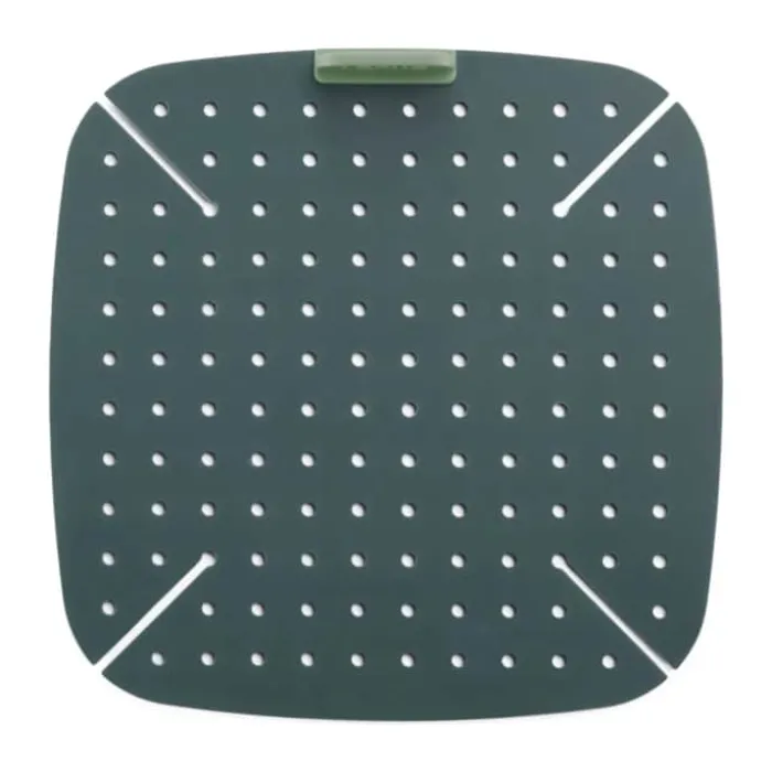 Lékué Silikonemåtte til Airfryer B 22,5 x B 22,5 cm - Silikone - Grå