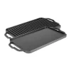 Lodge Cast Iron Chef Collection Stegeplade B 25 x L 50 cm - Støbejern - Sort